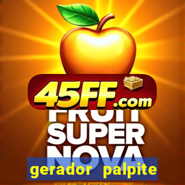 gerador palpite mega sena